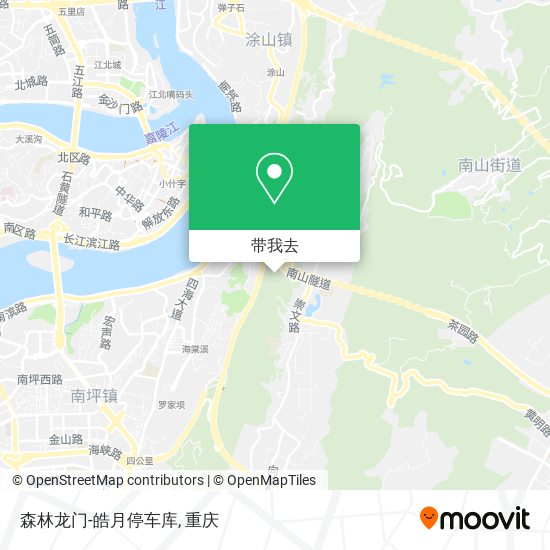 森林龙门-皓月停车库地图