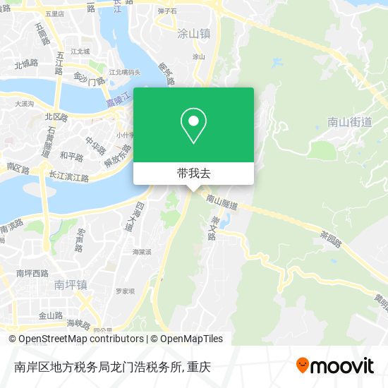 南岸区地方税务局龙门浩税务所地图