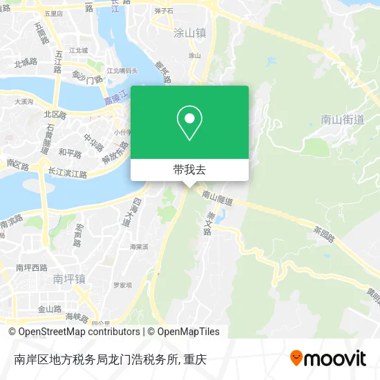 南岸区地方税务局龙门浩税务所地图