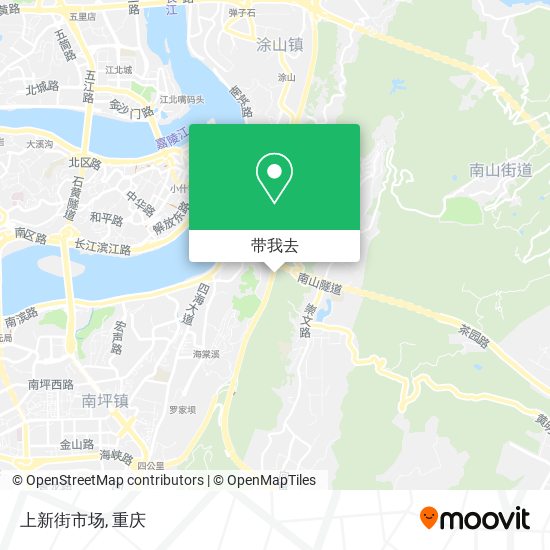 上新街市场地图