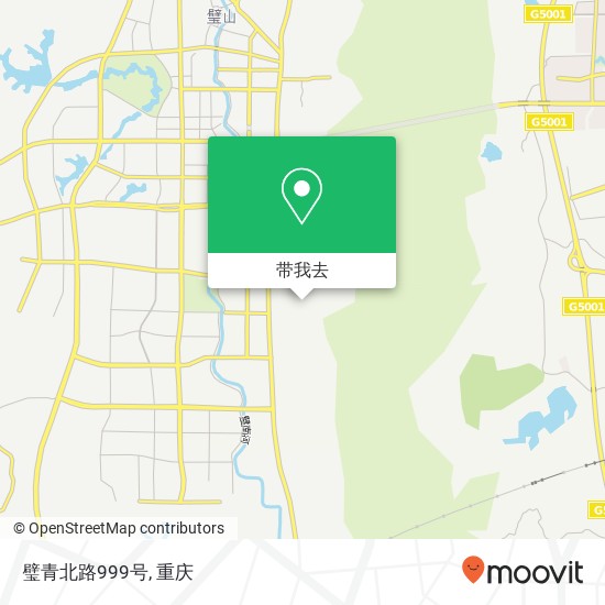 璧青北路999号地图