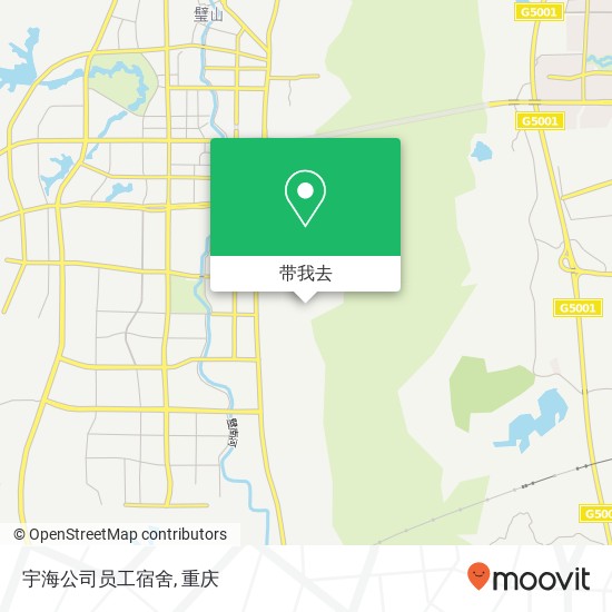 宇海公司员工宿舍地图