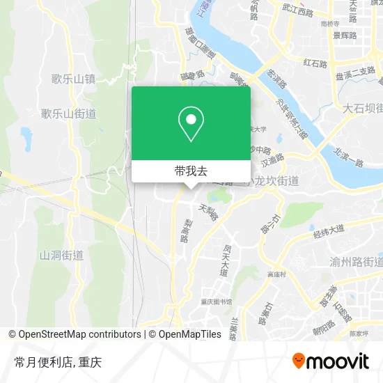 常月便利店地图