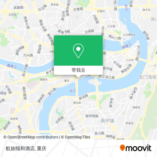 航旅颐和酒店地图