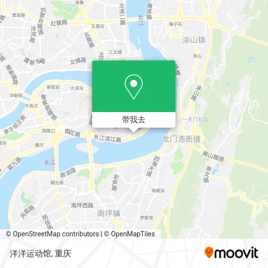 洋洋运动馆地图