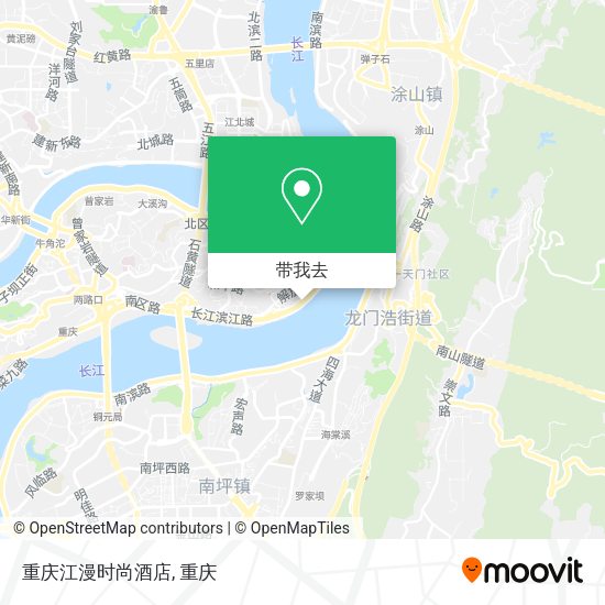 重庆江漫时尚酒店地图