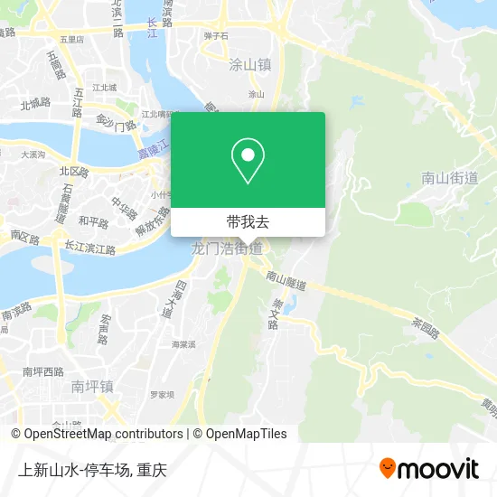 上新山水-停车场地图