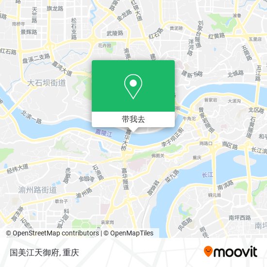 国美江天御府地图