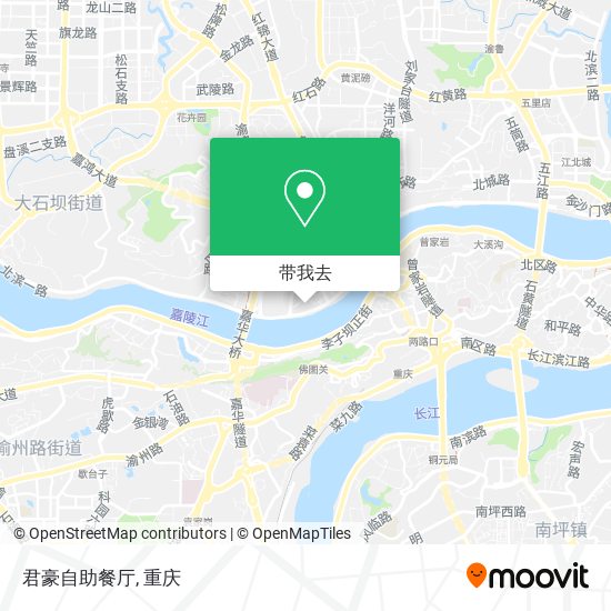 君豪自助餐厅地图