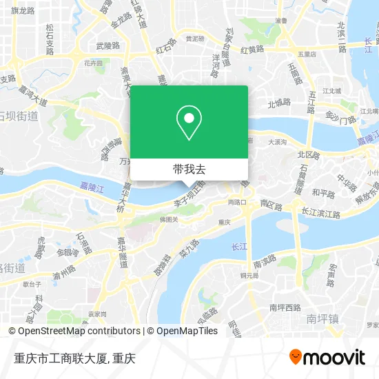重庆市工商联大厦地图