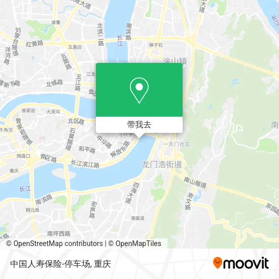 中国人寿保险-停车场地图