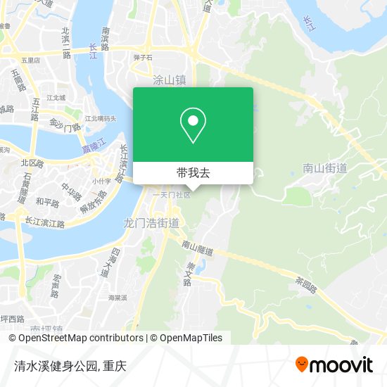 清水溪健身公园地图