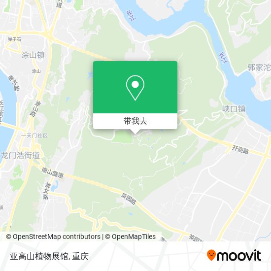 亚高山植物展馆地图