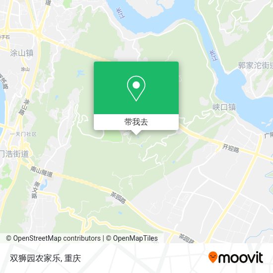 双狮园农家乐地图