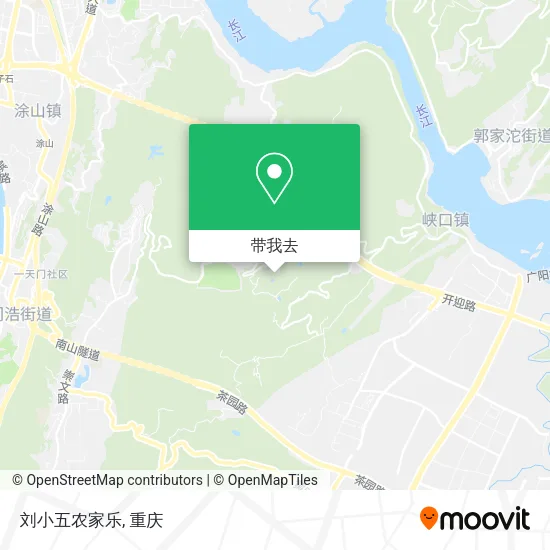 刘小五农家乐地图