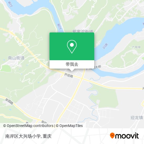 南岸区大兴场小学地图