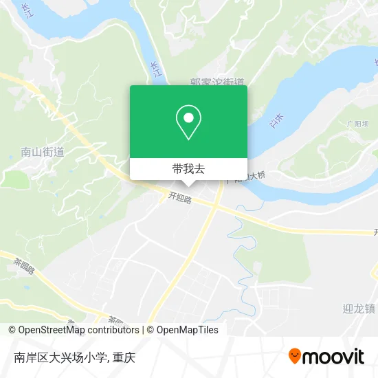 南岸区大兴场小学地图
