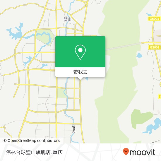 伟林台球璧山旗舰店地图