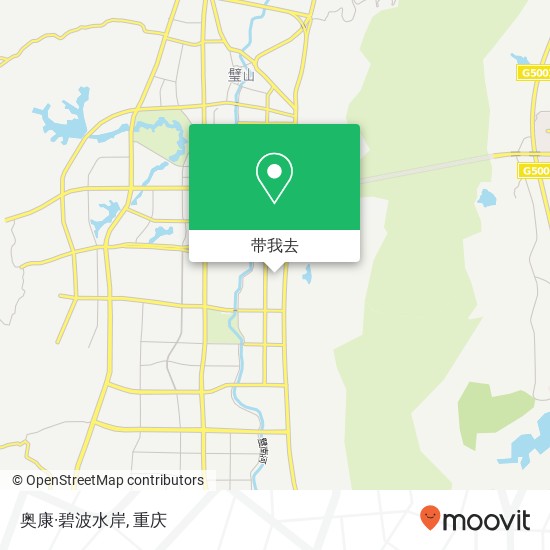 奥康·碧波水岸地图