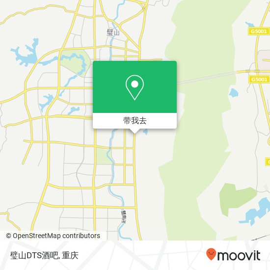璧山DTS酒吧地图