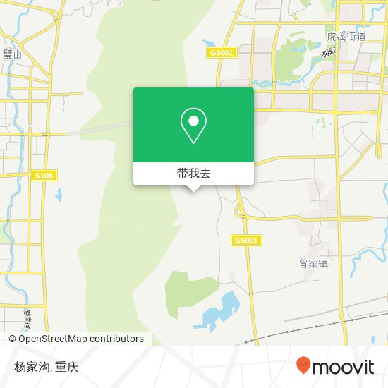 杨家沟地图