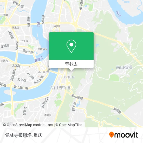 觉林寺报恩塔地图