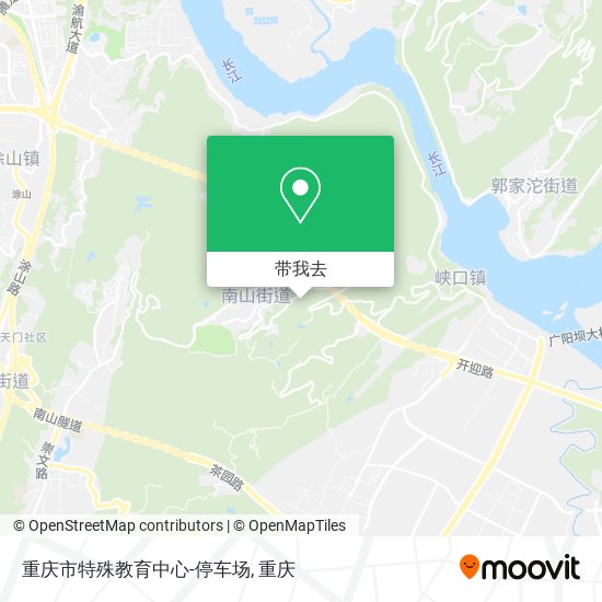 重庆市特殊教育中心-停车场地图