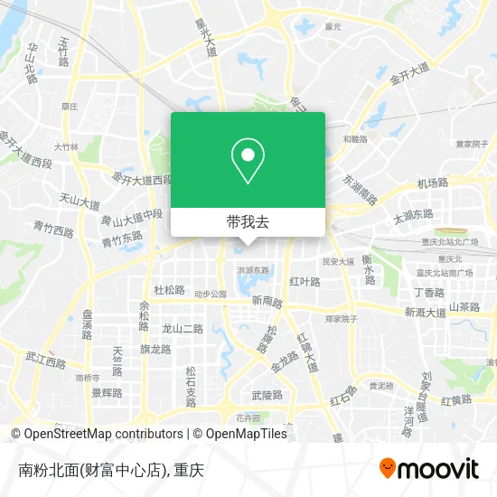 南粉北面(财富中心店)地图