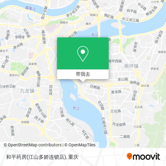 和平药房(江山多娇连锁店)地图