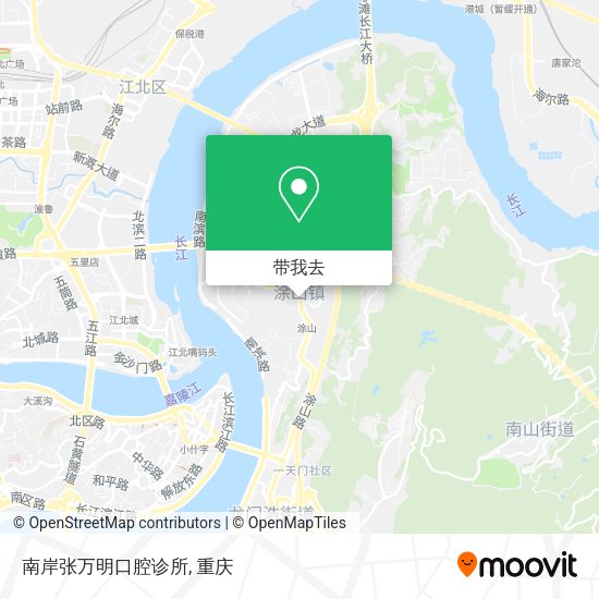 南岸张万明口腔诊所地图