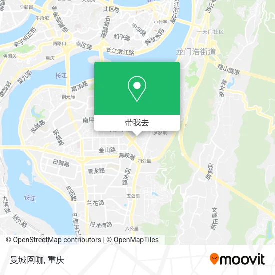 曼城网咖地图