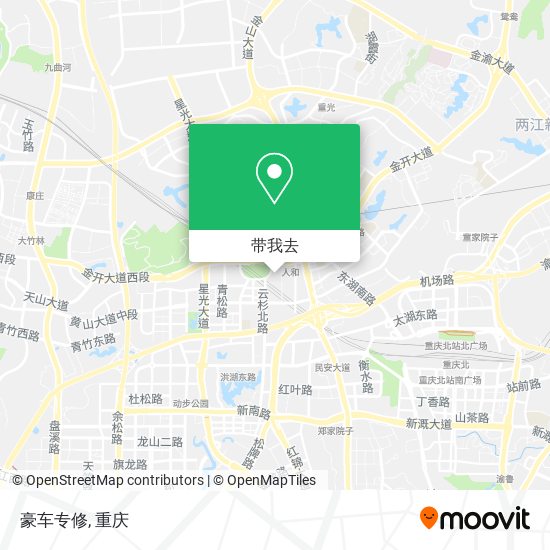 豪车专修地图