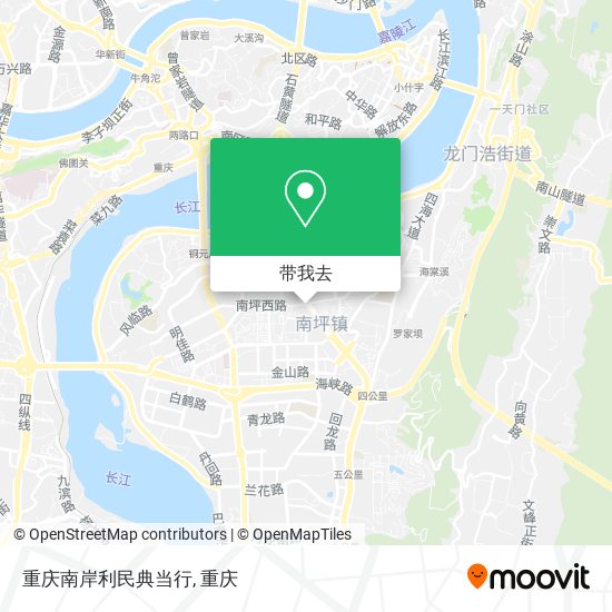 重庆南岸利民典当行地图