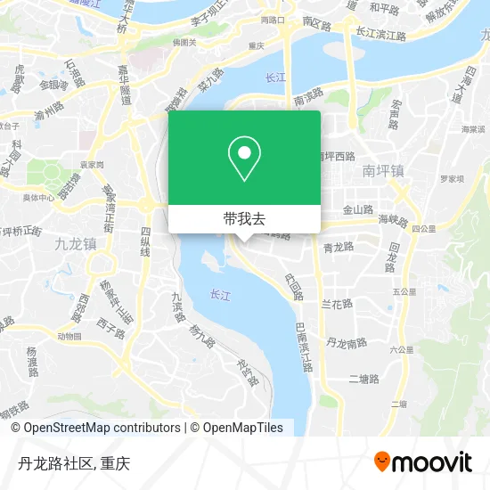 丹龙路社区地图