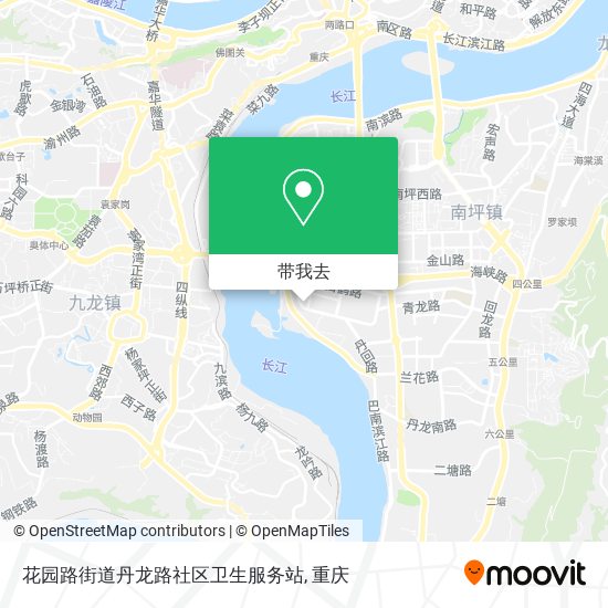 花园路街道丹龙路社区卫生服务站地图