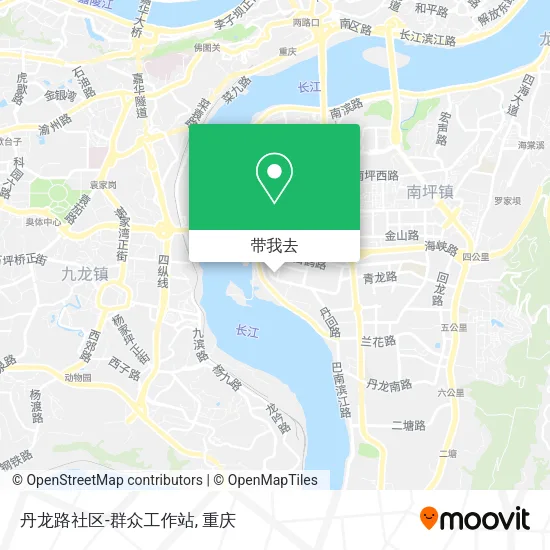 丹龙路社区-群众工作站地图