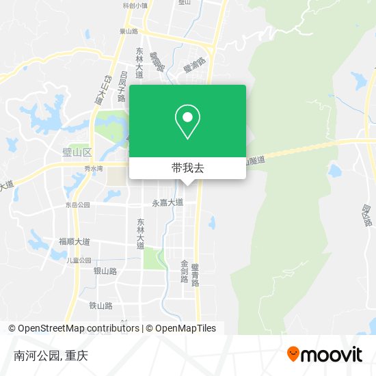 南河公园地图