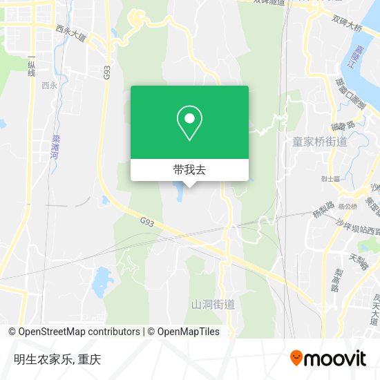 明生农家乐地图