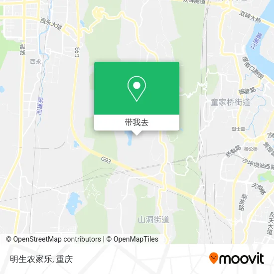 明生农家乐地图