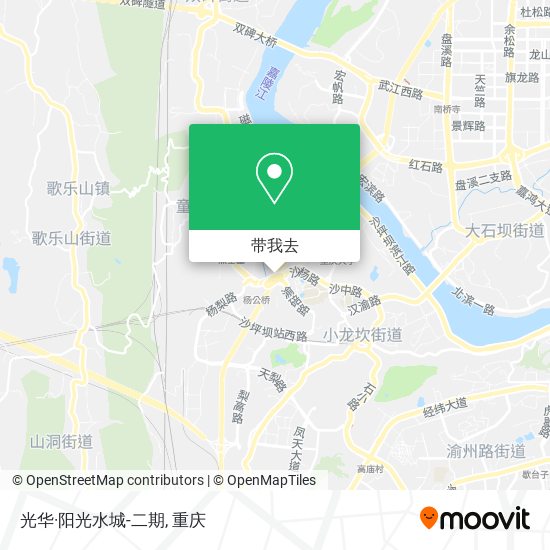 光华·阳光水城-二期地图