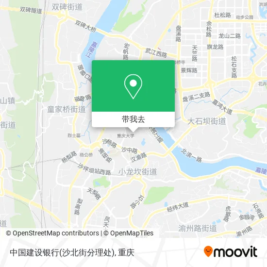 中国建设银行(沙北街分理处)地图