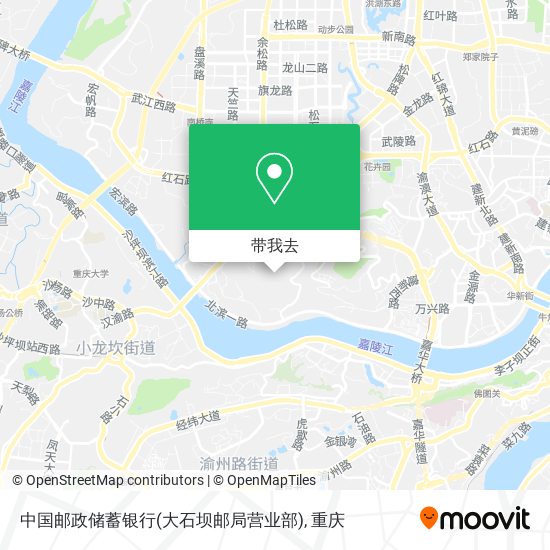 中国邮政储蓄银行(大石坝邮局营业部)地图