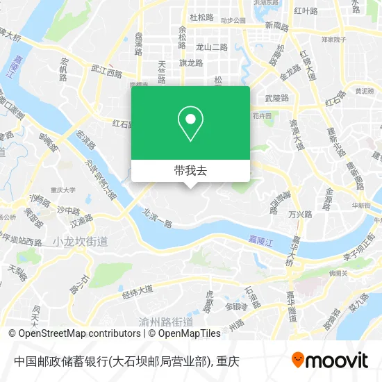 中国邮政储蓄银行(大石坝邮局营业部)地图