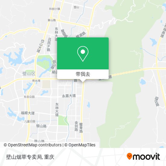壁山烟草专卖局地图