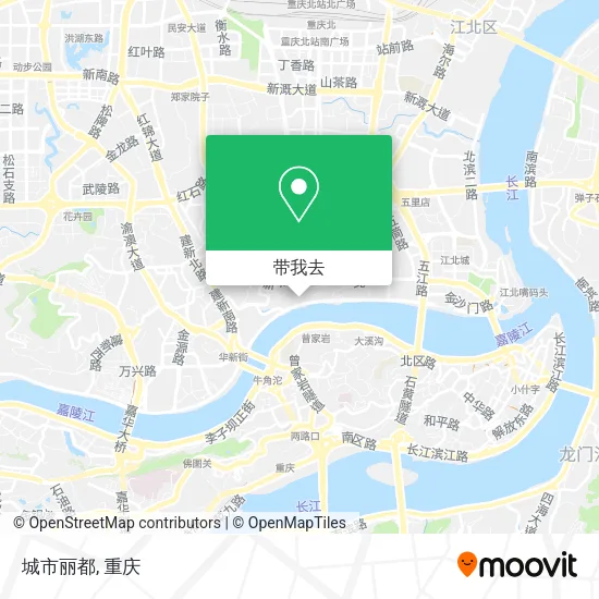 城市丽都地图
