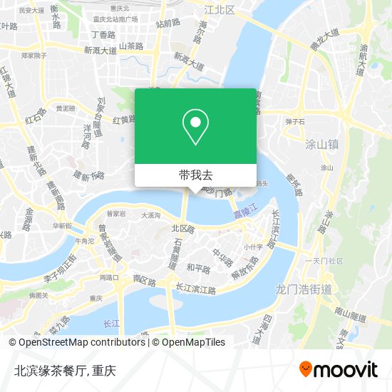 北滨缘茶餐厅地图