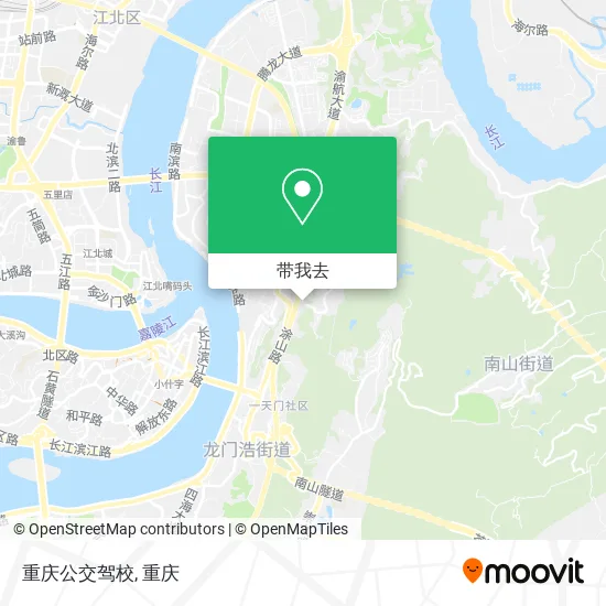 重庆公交驾校地图