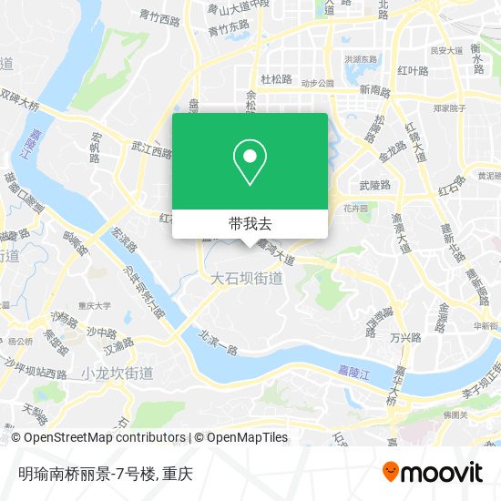 明瑜南桥丽景-7号楼地图