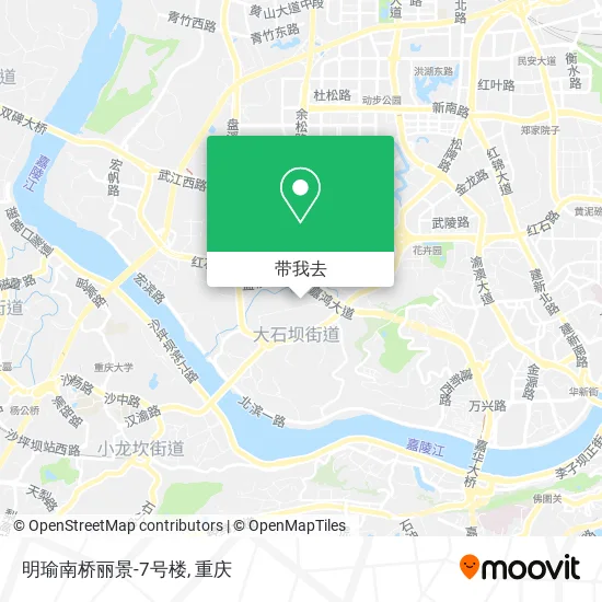 明瑜南桥丽景-7号楼地图