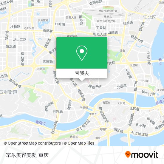 宗乐美容美发地图